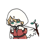ふわっと本丸生活・あり得ないまんばちゃん（個別スタンプ：12）