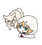 ふわっと本丸生活・あり得ないまんばちゃん（個別スタンプ：14）