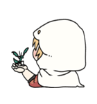 ふわっと本丸生活・あり得ないまんばちゃん（個別スタンプ：15）