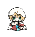 ふわっと本丸生活・あり得ないまんばちゃん（個別スタンプ：17）