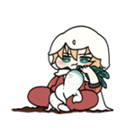 ふわっと本丸生活・あり得ないまんばちゃん（個別スタンプ：28）