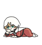 ふわっと本丸生活・あり得ないまんばちゃん（個別スタンプ：32）