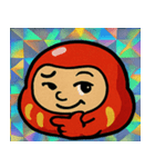 だるまのレトロかわステッカー@SFW（個別スタンプ：15）