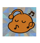 チョウチンアンコウのレトロステッカー@SFW（個別スタンプ：13）