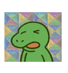 ティラノサウルスのレトロかわいい@SFW（個別スタンプ：6）