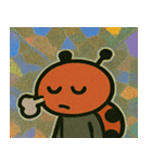 テントウムシのレトロかわいいスタンプ@SFW（個別スタンプ：1）