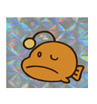 レトロ風チョウチンアンコウ@SFW（個別スタンプ：4）