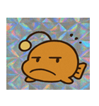 レトロ風チョウチンアンコウ@SFW（個別スタンプ：5）