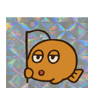 レトロ風チョウチンアンコウ@SFW（個別スタンプ：6）