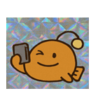 レトロ風チョウチンアンコウ@SFW（個別スタンプ：14）