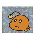 レトロ風チョウチンアンコウ@SFW（個別スタンプ：16）