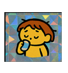 レトロ風テントウムシゆるかわ@SFW（個別スタンプ：11）