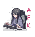 陰キャ女子のゲーマーライフ（個別スタンプ：32）
