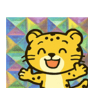 チーターのレトロかわステッカー@SFW（個別スタンプ：1）