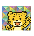 チーターのレトロかわステッカー@SFW（個別スタンプ：2）