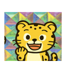 チーターのレトロかわステッカー@SFW（個別スタンプ：3）