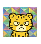 チーターのレトロかわステッカー@SFW（個別スタンプ：6）
