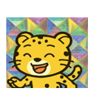 チーターのレトロかわステッカー@SFW（個別スタンプ：8）