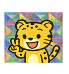 チーターのレトロかわステッカー@SFW（個別スタンプ：15）