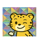 チーターのレトロかわステッカー@SFW（個別スタンプ：17）