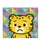 チーターのレトロかわステッカー@SFW（個別スタンプ：19）