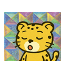 チーターのレトロかわステッカー@SFW（個別スタンプ：21）