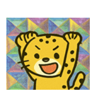 チーターのレトロかわステッカー@SFW（個別スタンプ：22）