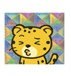 チーターのレトロかわステッカー@SFW（個別スタンプ：24）