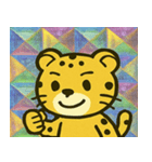 チーターのレトロかわステッカー@SFW（個別スタンプ：25）