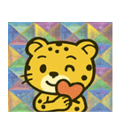 チーターのレトロかわステッカー@SFW（個別スタンプ：26）