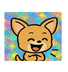 レトロ風チワワのかわいいスタンプ@SFW（個別スタンプ：21）