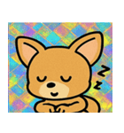 レトロ風チワワのかわいいスタンプ@SFW（個別スタンプ：26）