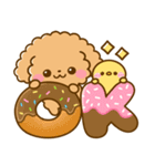 ちょっと休憩♡トイプードル（個別スタンプ：4）