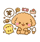 ちょっと休憩♡トイプードル（個別スタンプ：29）