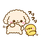 ちょっと休憩♡トイプードル（個別スタンプ：32）