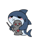 ヤンデレなサメ達（個別スタンプ：32）