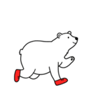 シュールなシロクマのスタンプ（個別スタンプ：20）