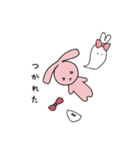 かわいく断るうさぎちゃんスタンプ（個別スタンプ：11）