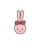 かわいく断るうさぎちゃんスタンプ（個別スタンプ：32）