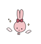 かわいく断るうさぎちゃんスタンプ（個別スタンプ：37）
