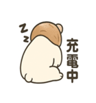 しろくまのお笑いスタンプ（個別スタンプ：21）