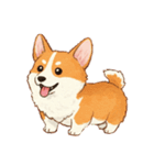 コーギーのイラスト（個別スタンプ：2）