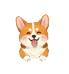 コーギーのイラスト（個別スタンプ：7）