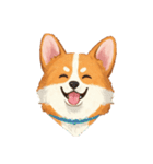 コーギーのイラスト（個別スタンプ：19）