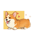 コーギーのイラスト（個別スタンプ：26）