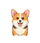 コーギーのイラスト（個別スタンプ：30）