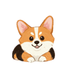 コーギーのイラスト（個別スタンプ：32）