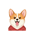 コーギーのイラスト（個別スタンプ：36）