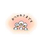 なんでもない白鳥の「ぬくもり便」（個別スタンプ：3）