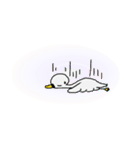 なんでもない白鳥の「ぬくもり便」（個別スタンプ：27）